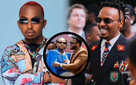 Kenny Sol na Juno Kizigenza bari kuririra ku ihangana rya The Ben na Bruce Melodie