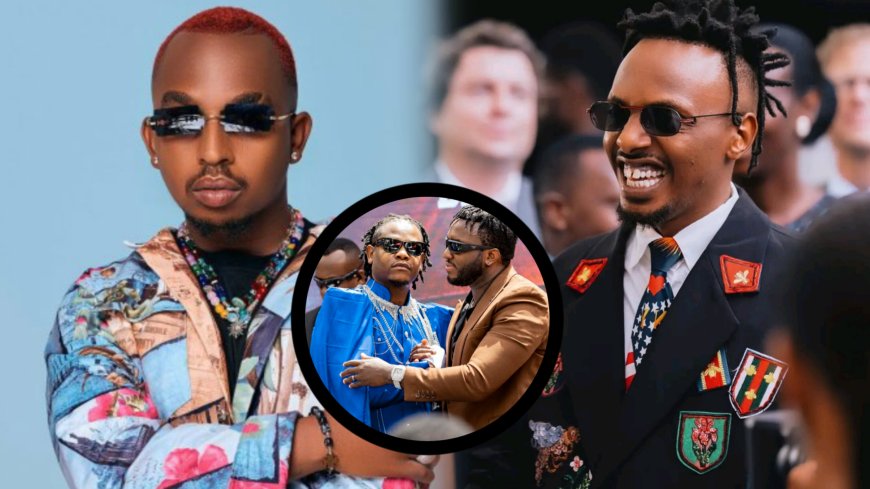 Kenny Sol na Juno Kizigenza bari kuririra ku ihangana rya The Ben na Bruce Melodie