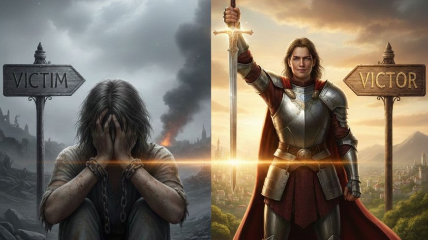 Itandukaniro rya Victim na Victor: Impamvu bamwe batera imbere abandi bagahagarara