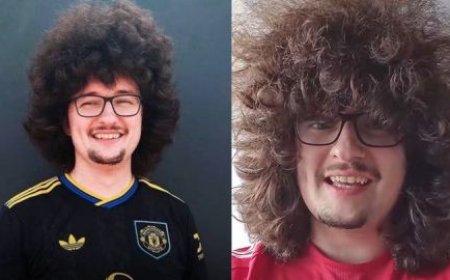 Imbamutima z’umufana wa Manchester United wereweho n’umusatsi