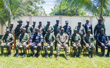 Umugaba Mukuru w’Ingabo zirwanira ku butaka mu ngabo z'u Rwanda yasuye Cabo Delgado