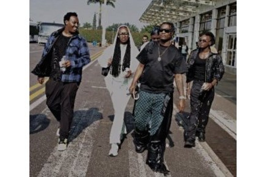 Bruce Melodie na Bwiza berekeje i Kampala 