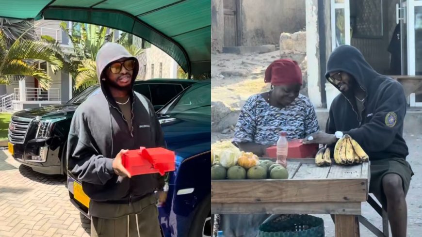 Diamond Platinumz yahishuye uko yizihizanyije Saint Valentin n'abatishoboye