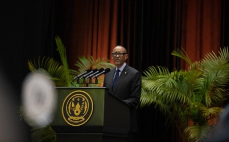 Perezida Kagame yerekanye impungenge ziri mu bufatanye bw'umuhungu wa Habyarimana na FDLR