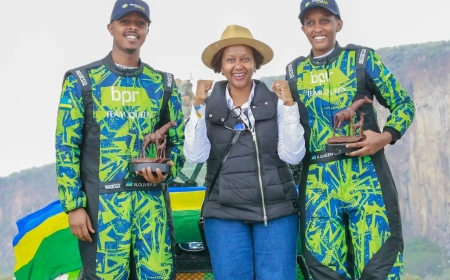 Queen Kalimpinya yitwaye neza muri Safari Rally Kenya