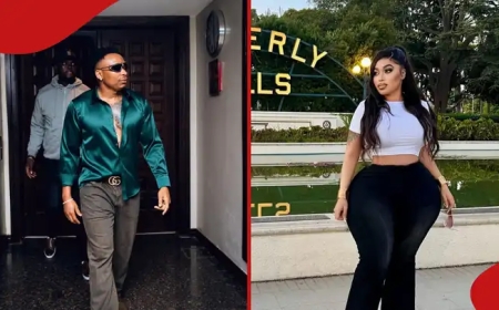 Rurageretse hagati ya Otile Brown n'uwahoze ari umukunzi we