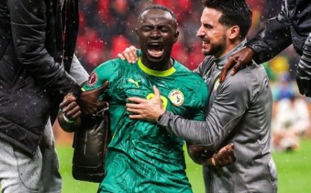 Sadio Mané yifatiye ku gahanga  CAF yamwambuye AFCON2025