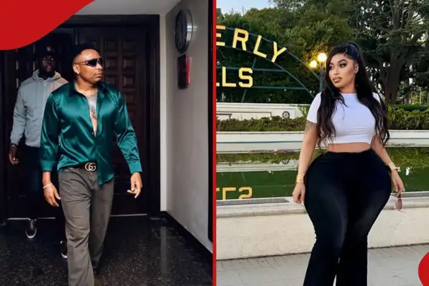 Rurageretse hagati ya Otile Brown n'uwahoze ari umukunzi we