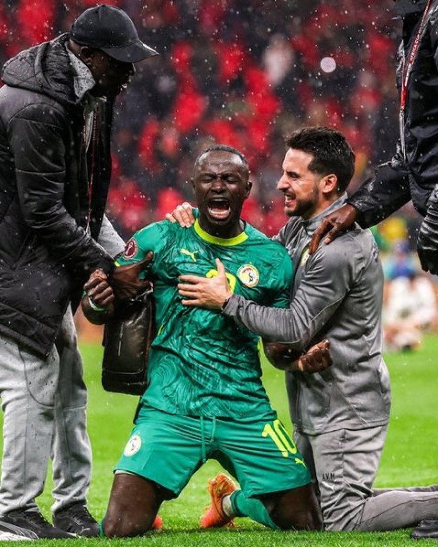 Sadio Mané yifatiye ku gahanga  CAF yamwambuye AFCON2025