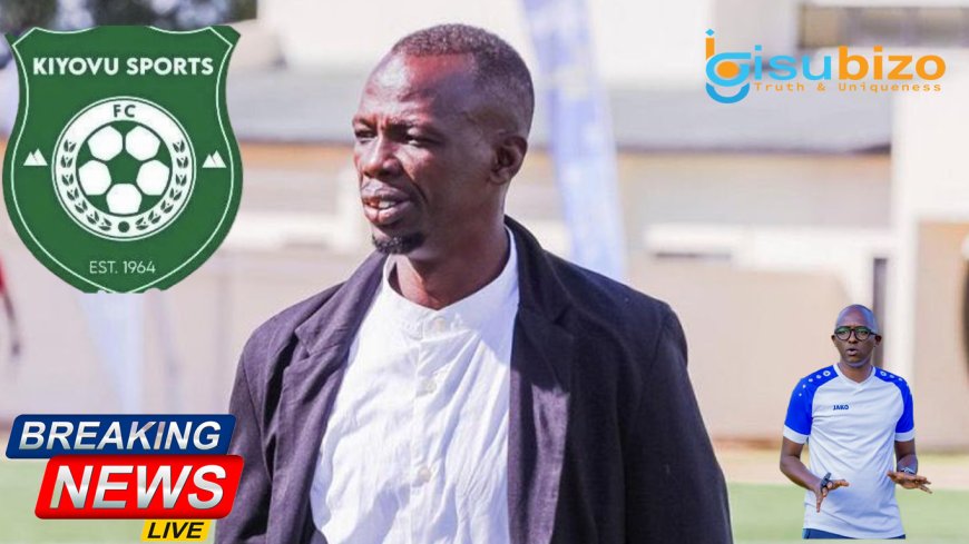 BREAKING- Kiyovu SC mu nzira zitangaza umusimbura wa Haringingo Francis