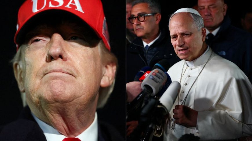 Trump yikomye Papa Leo XIV