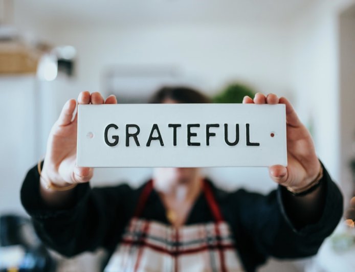 Learn to appreciate what you have today, because it may not be there tomorrow