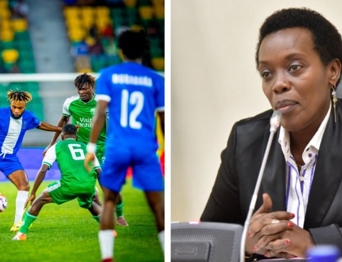 Dr Diane Gashumba yishimiye intsinzi ya Rayon Sports
