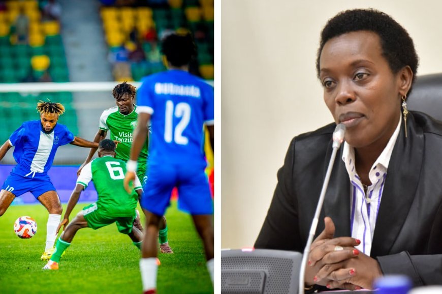 Dr Diane Gashumba yishimiye intsinzi ya Rayon Sports