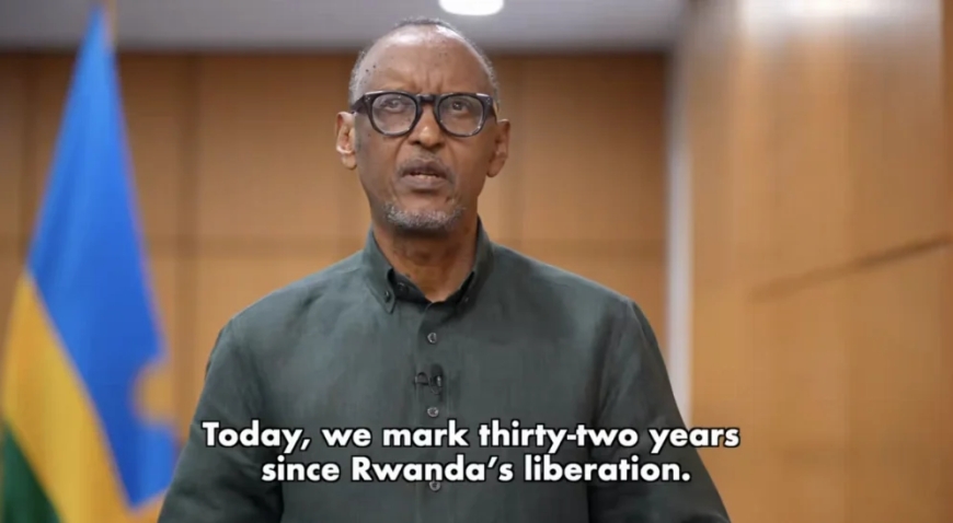 Perezida Kagame yahaye abanyarwanda umukoro udasanzwe