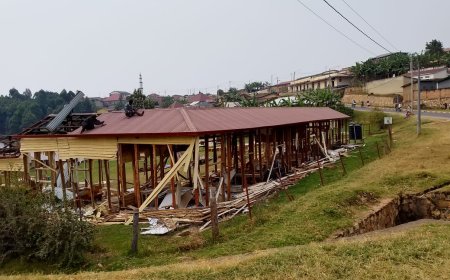 Muhanga: Umuturage arataka nyuma yo gusenyerwaho ishuri n'ubuyobozi